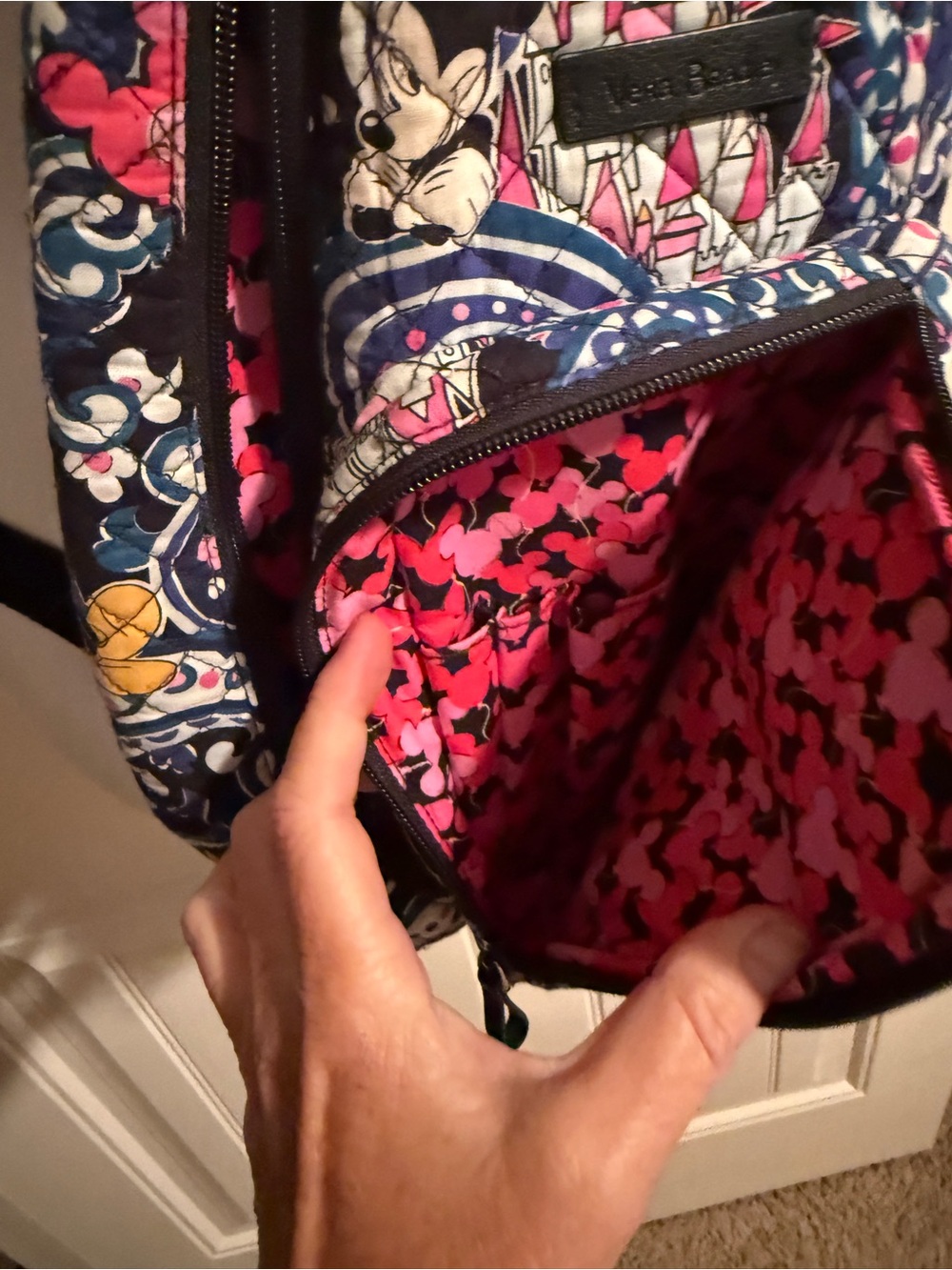Vera Bradley Disney Patterned Sling Bag - Picture 3 of 4